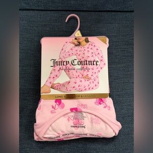 Juicy Couture Pink Pajama Set Women’s Size Large NWT